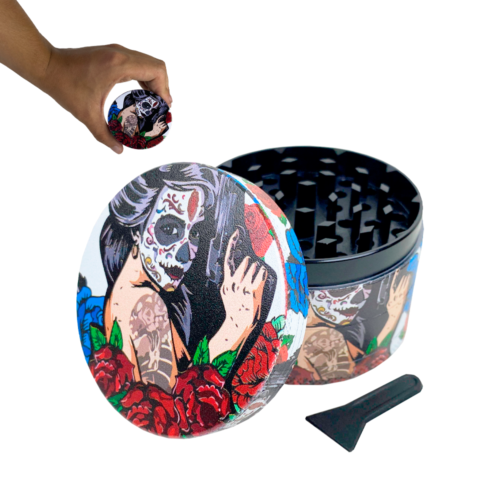 Dichavador de Metal 4 Partes Grande