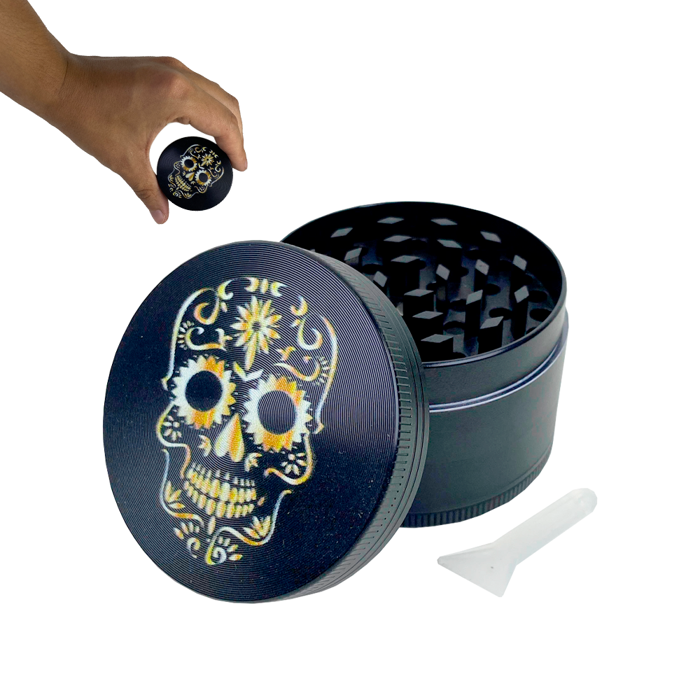 Dichavador de Metal 4 Partes - Caveira