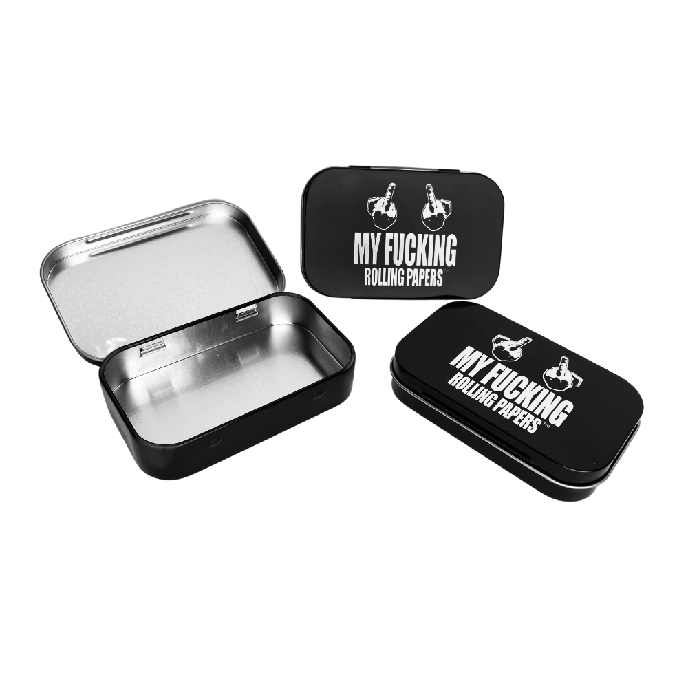 Recipiente de Metal para guardar tabaco