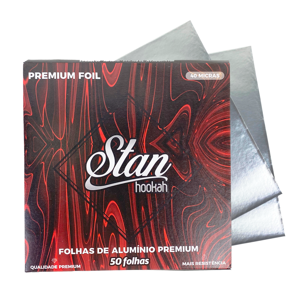 Aluminio Stan - 50 Folhas 40 MICRAS