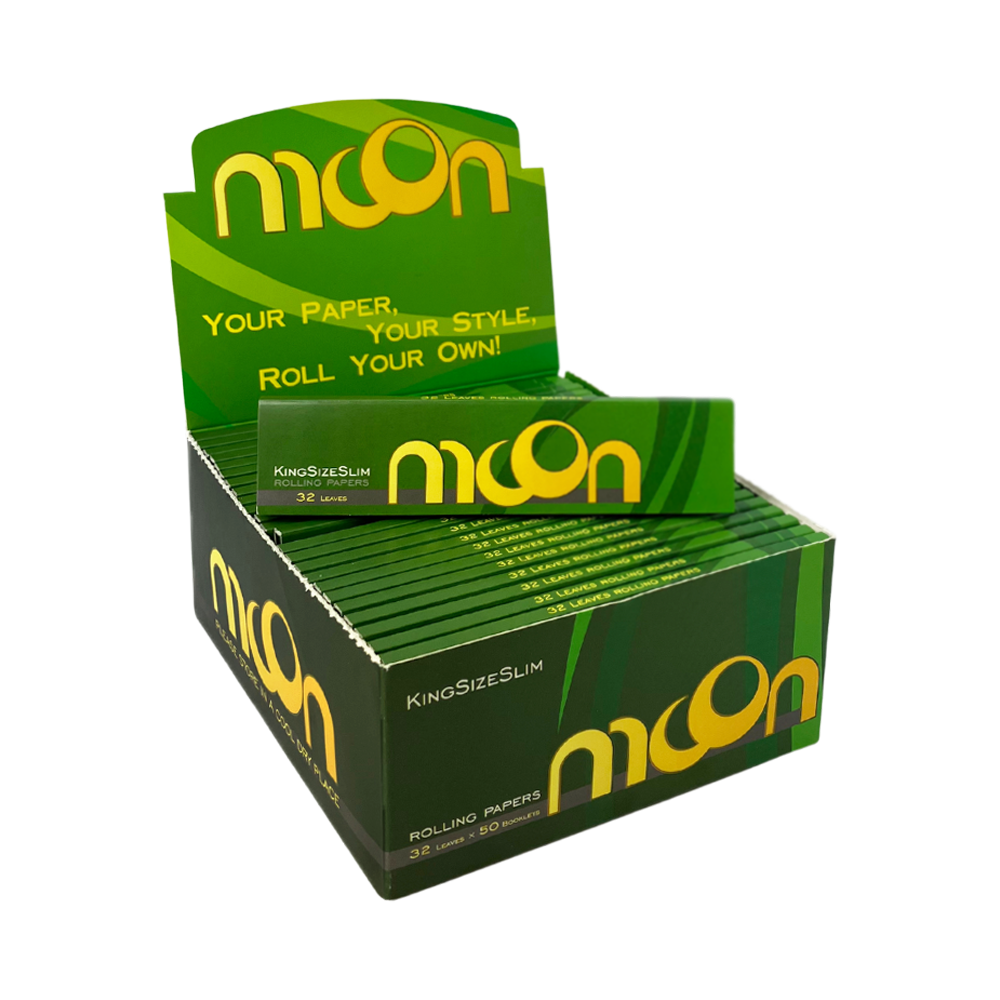 Seda Moon Verde King Size Slim - Unidade