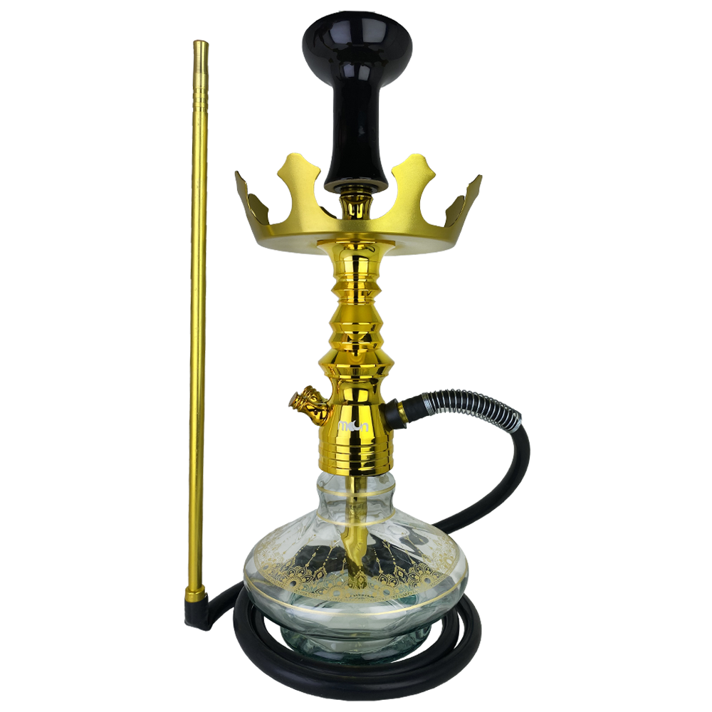 Narguile Completo Moon + Mang anti completa + Vaso Aladin Renda