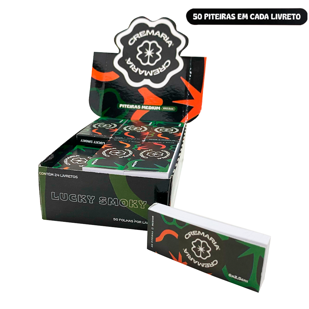 Piteira de Papel Cremaria - Medium 6x2,5cm