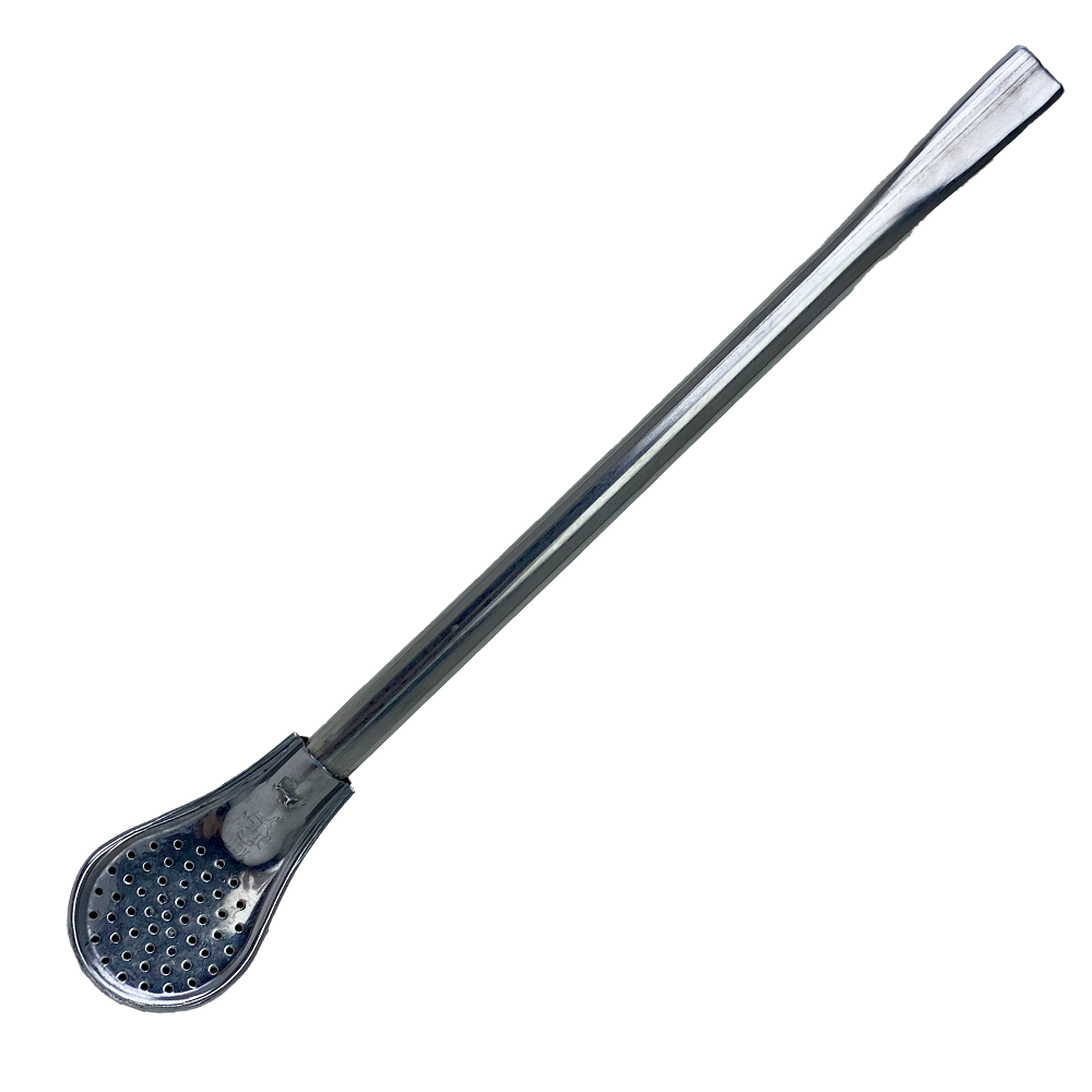 Bomba de Tereré - Black erva - Inox