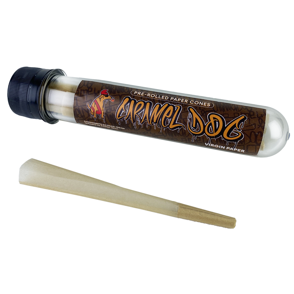Seda Pré-enrolada - Caramel Dog - Marrom