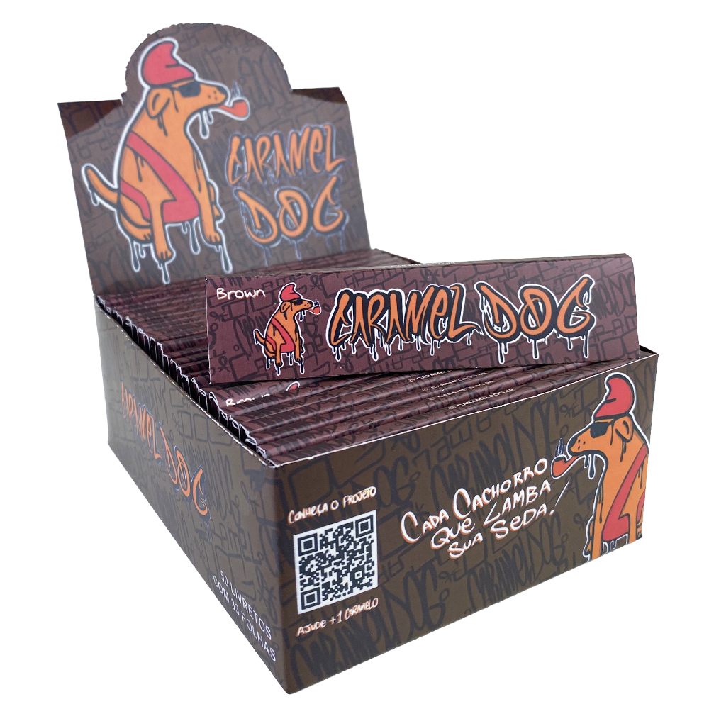 Seda Caramel Dog - 110mm - Marrom - Unidade