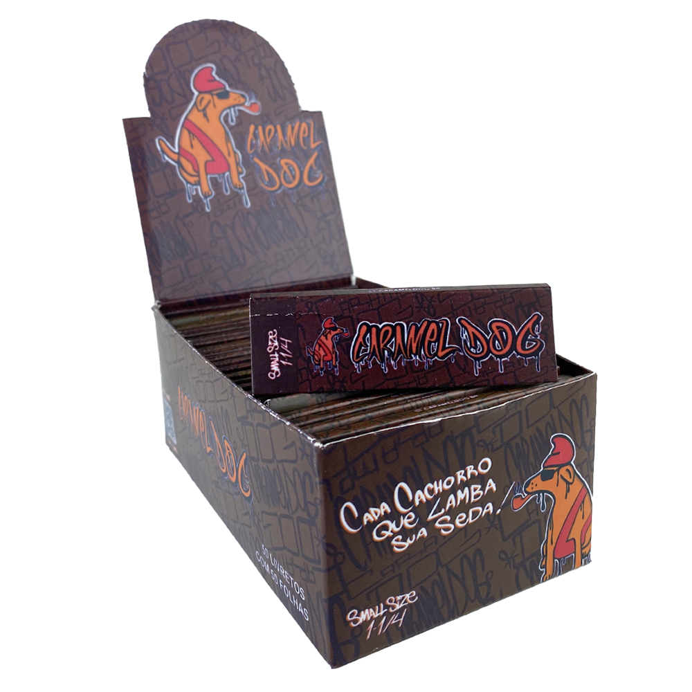 Seda Caramel Dog - 76mm - Marrom - Unidade