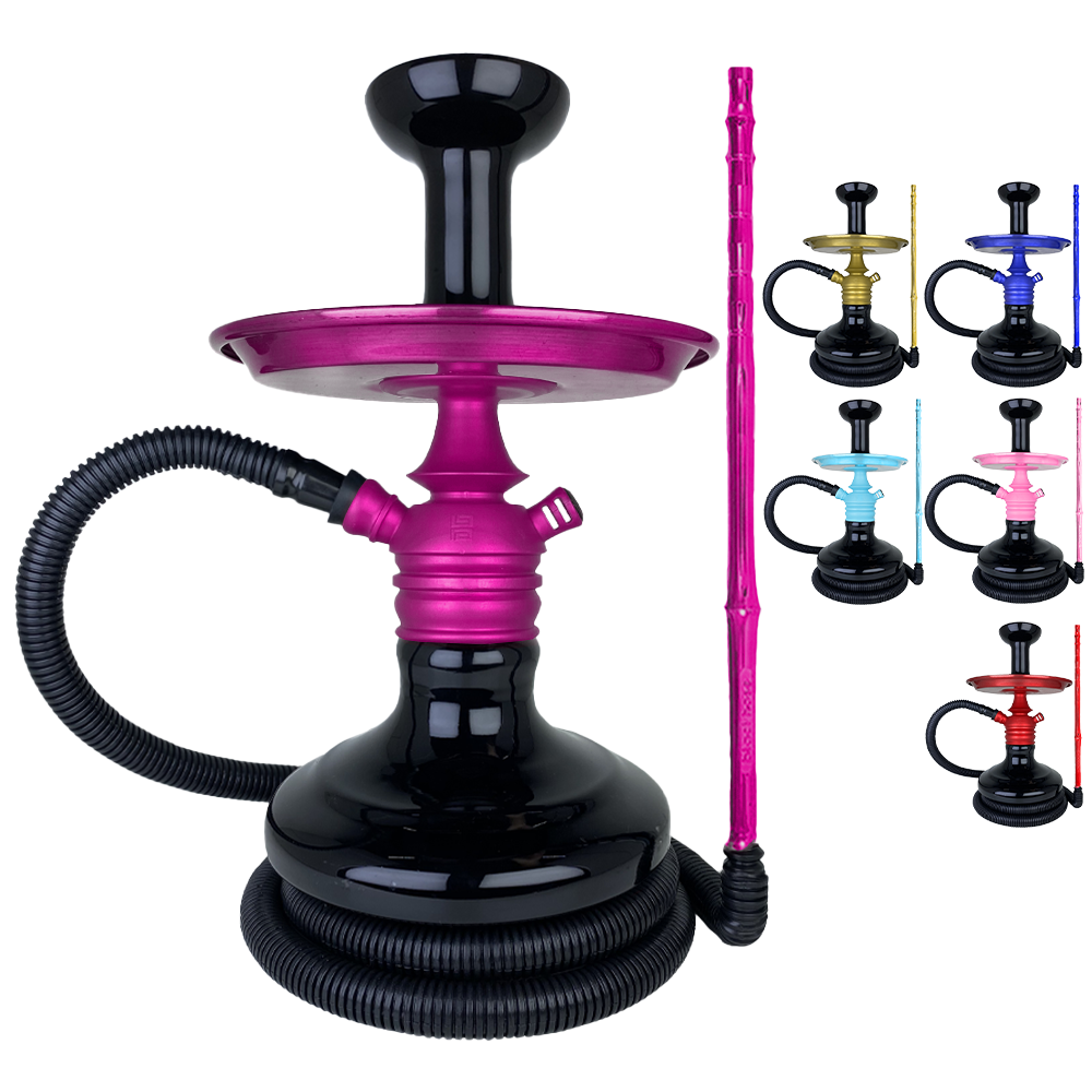 Narguile Black Hookah + Mang Simples + Aladin Preto