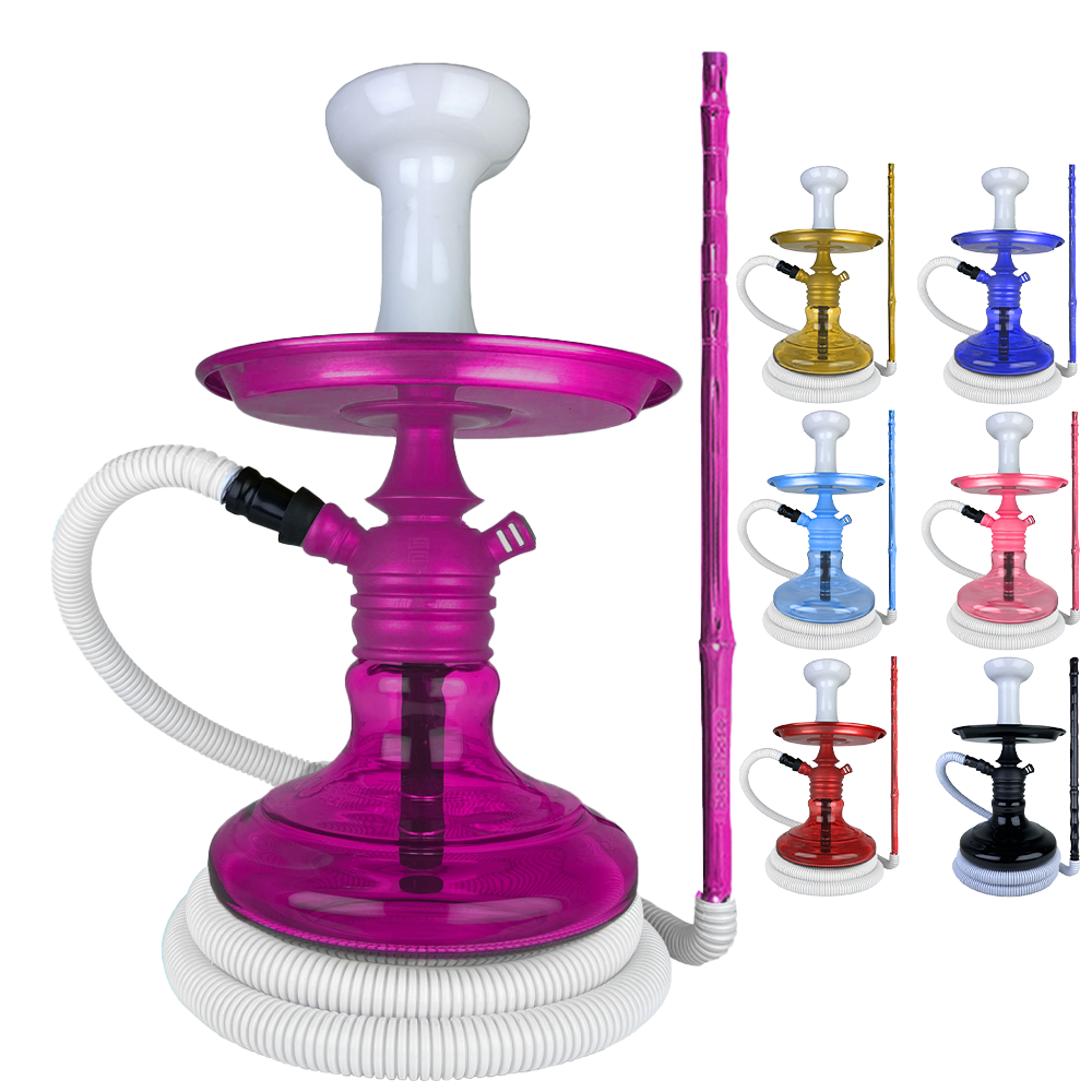 Narguile Completo Mini Monster Fosco Colorido - Branco