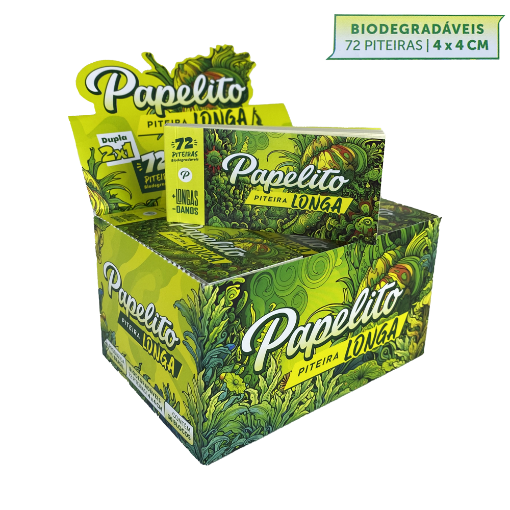 Piteira Papelito - Longa- Unidade