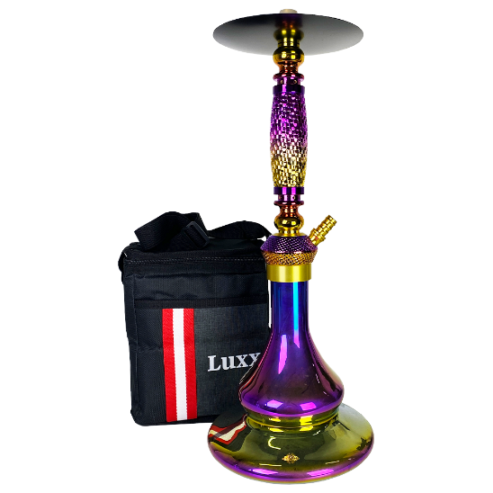 NARGUILE COMPLETO LUXX COM BOLSA - RAINBOW