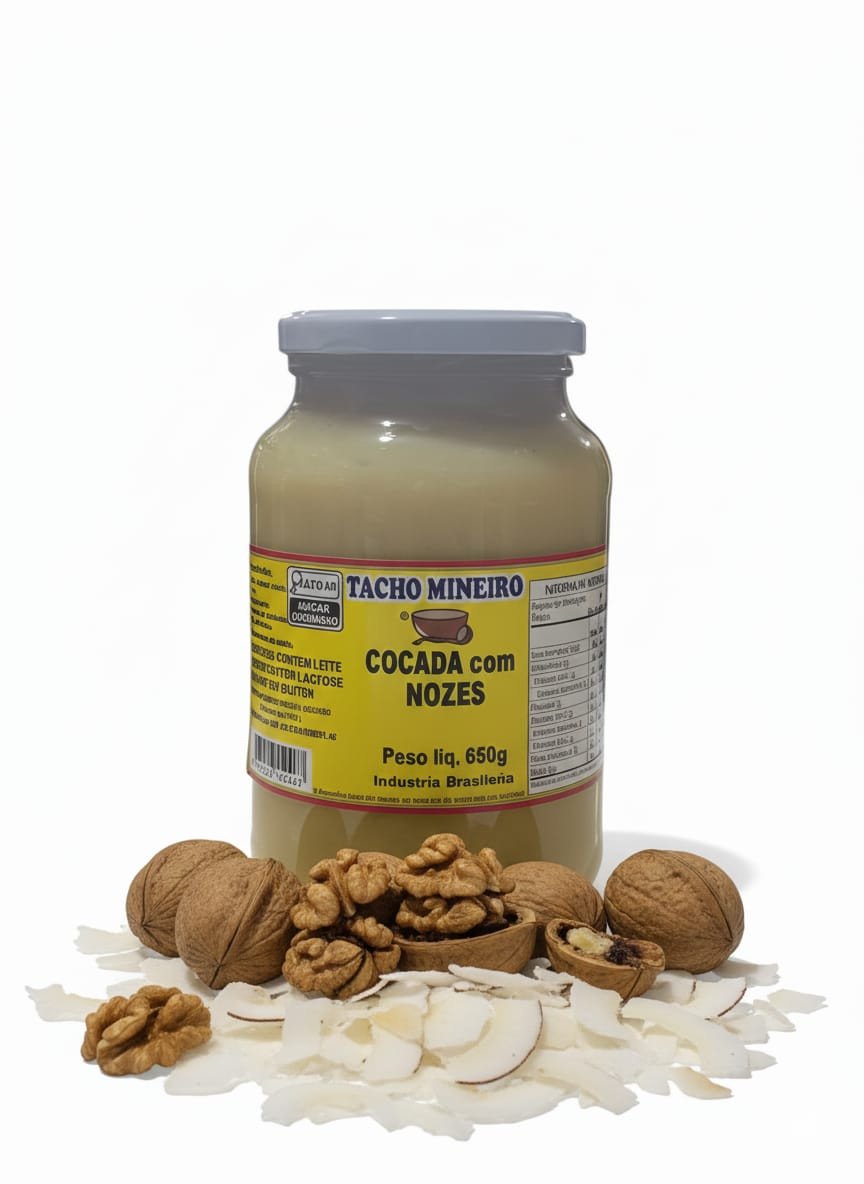 COCADA COM NOZES 650G 