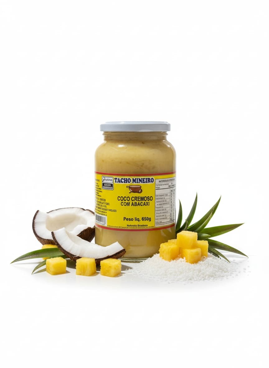 COCO CREMOSO COM ABACAXI 650G