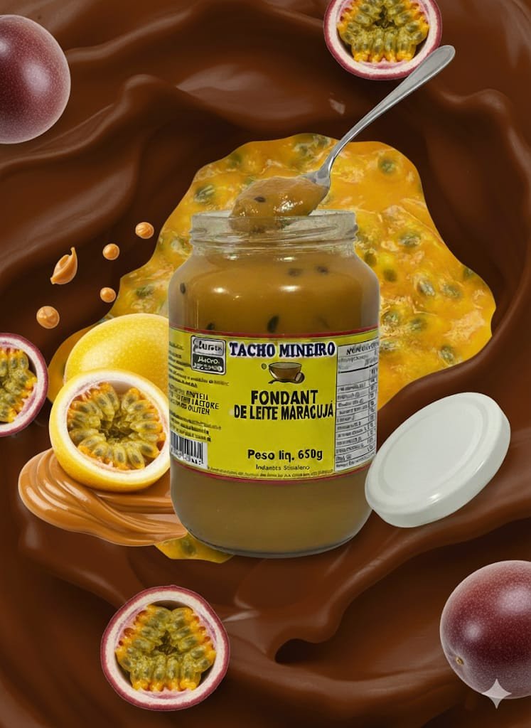 FONDANT LEITE MARACUJÁ 650G