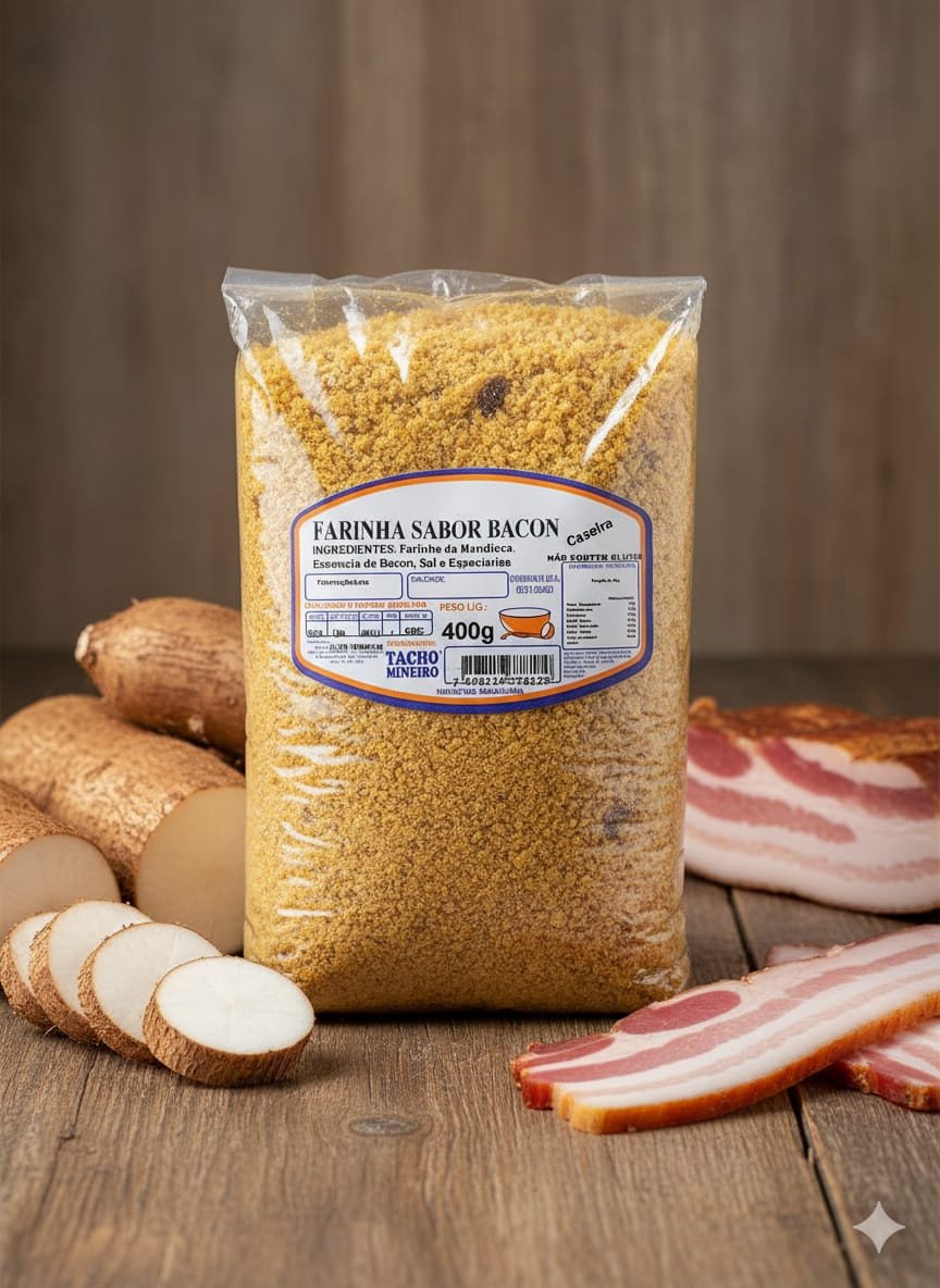 FARINHA SABOR BACON 400G