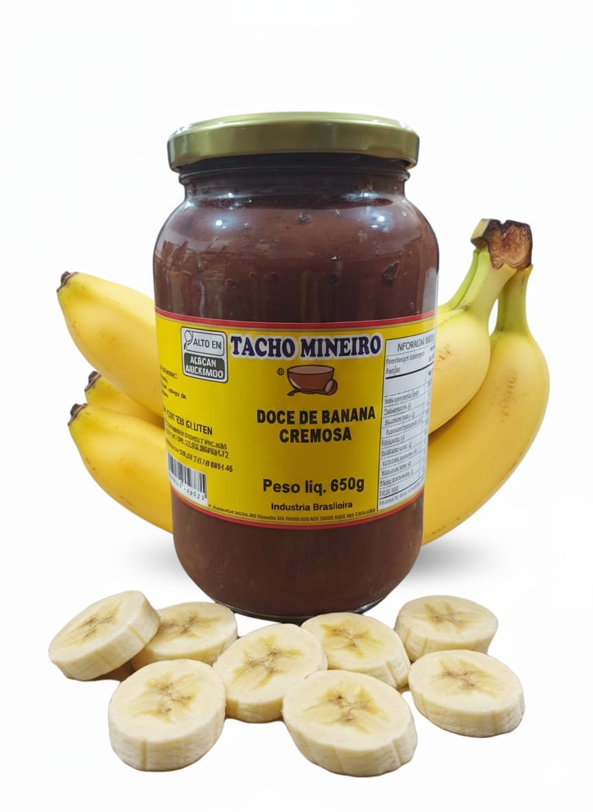 DOCE DE BANANA CREMOSA 650G