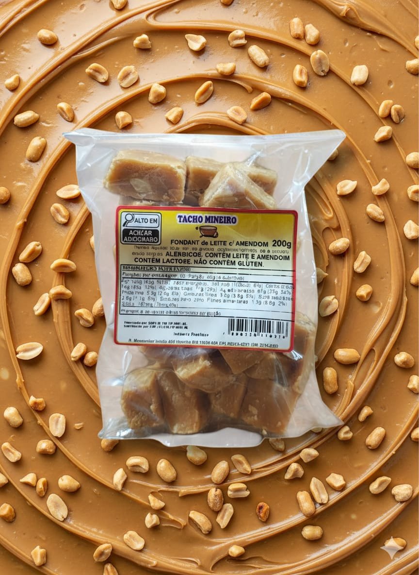 FONDANT PICADINHO DE AMENDOIM 200G