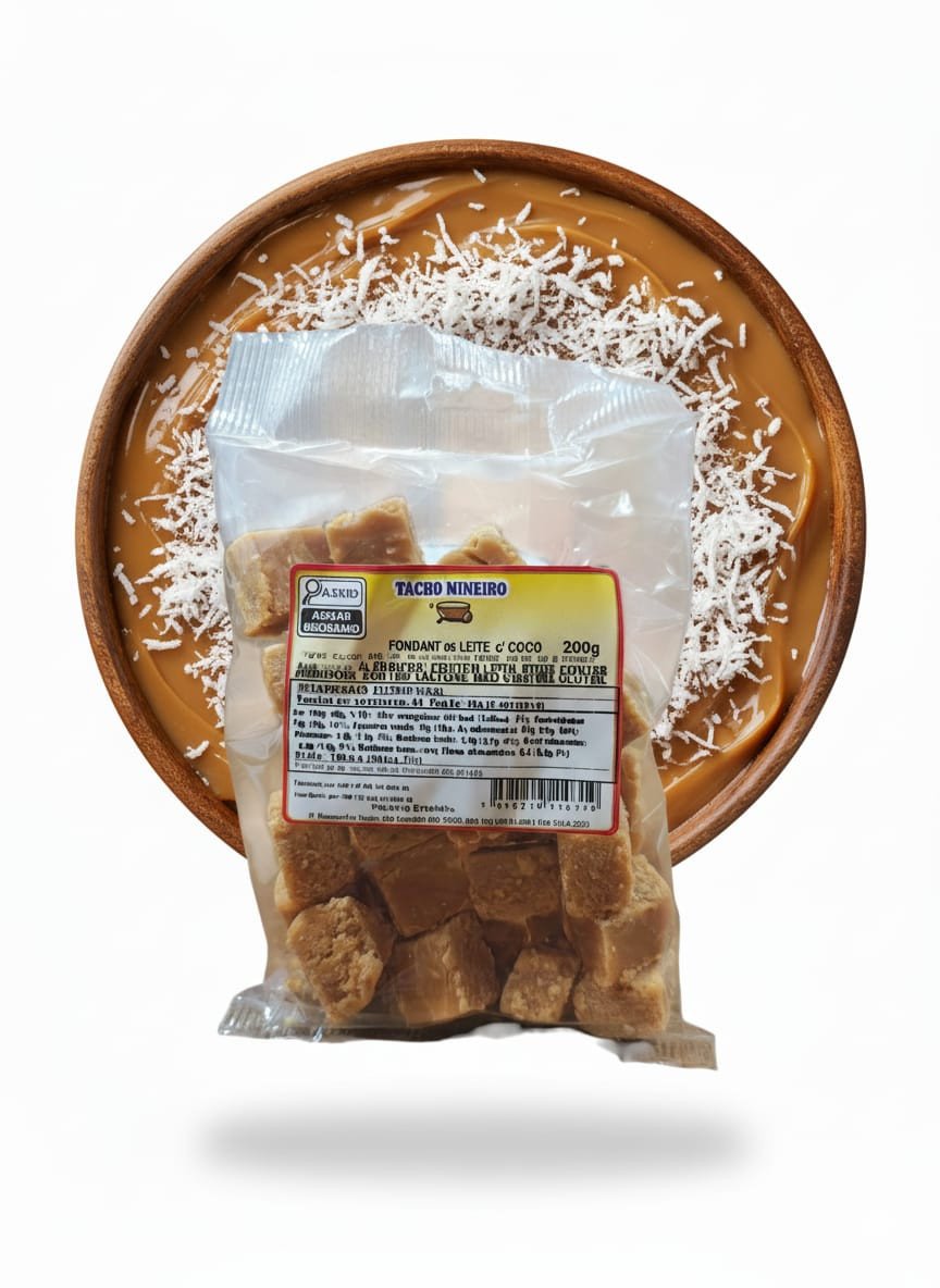FONDANT LEITE COM COCO 200G
