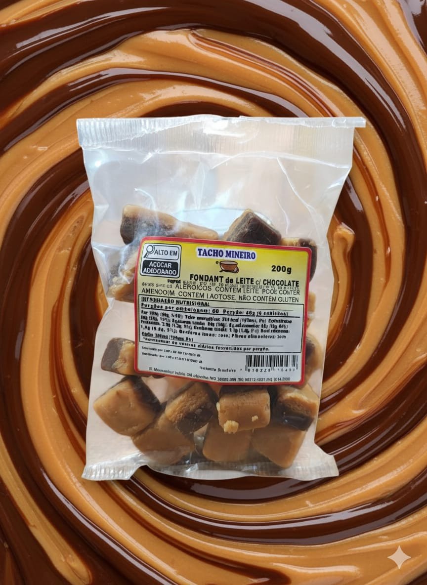 FONDANT LEITE CHOCOLATE 200G