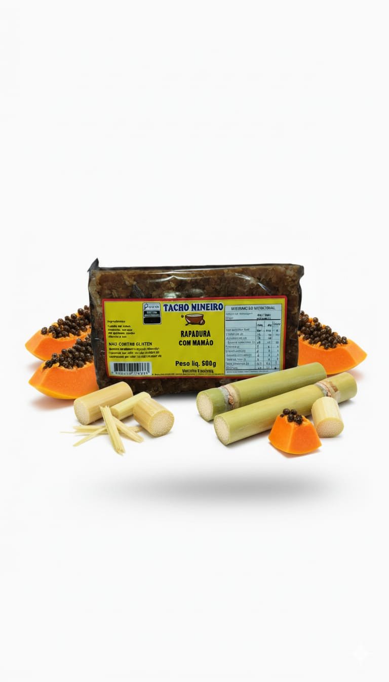 RAPADURA MAMÃO 500G