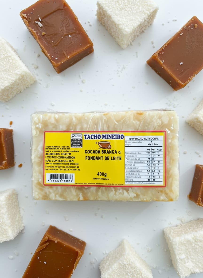 COCADA BRANCA COM LEITE 400G