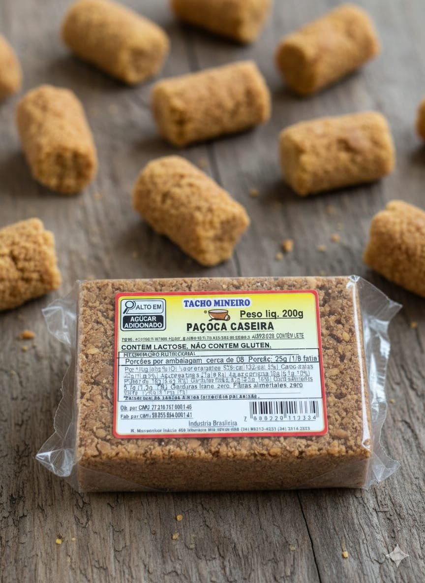 PAÇOCA DE BARRAS 200G