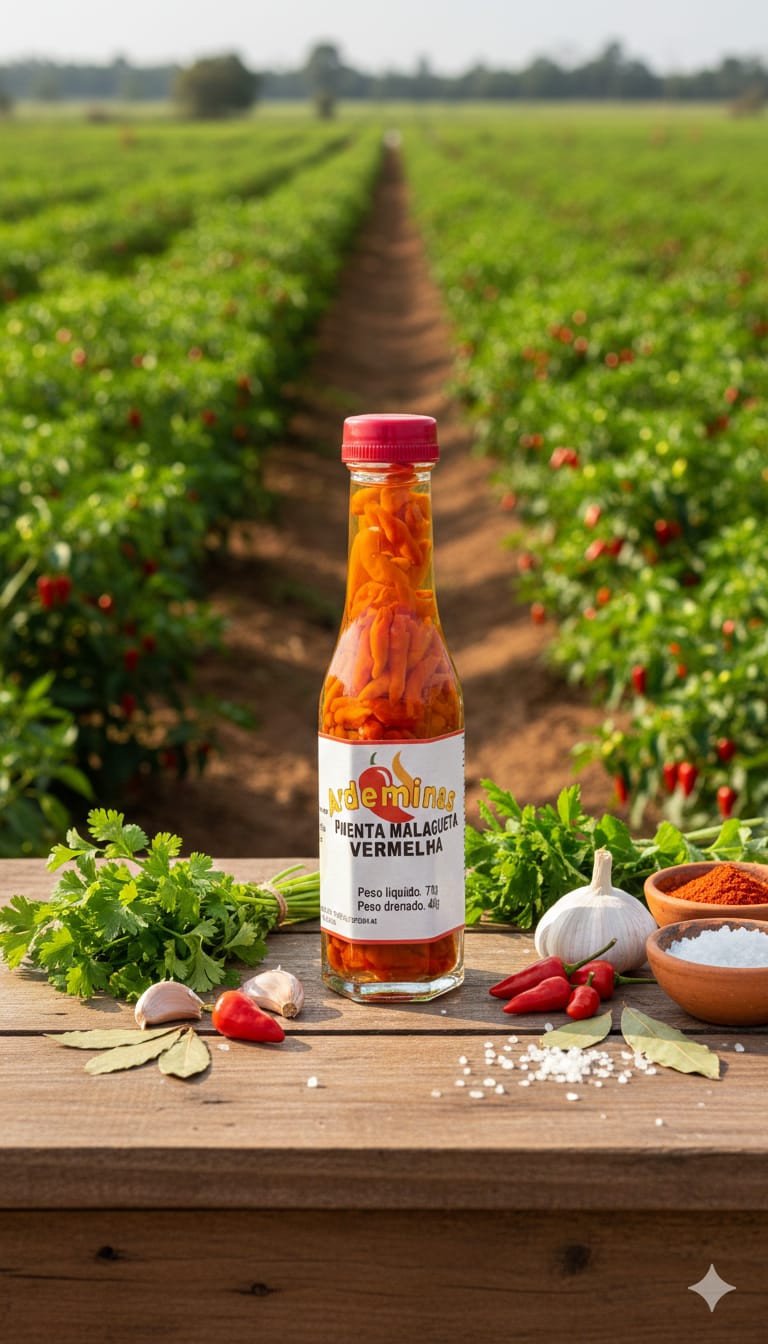PIMENTA MALAGUETA VERMELHA 40G