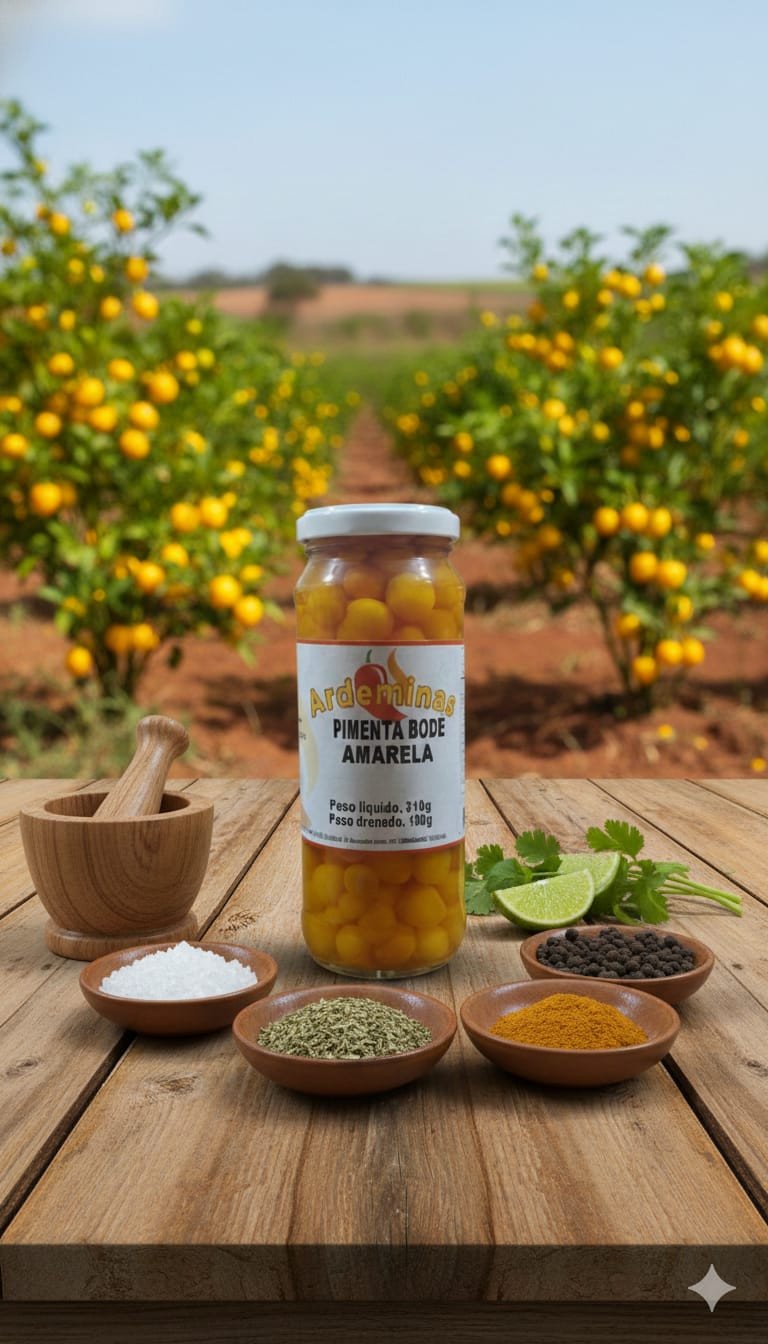 PIMENTA BODE AMARELA 180G
