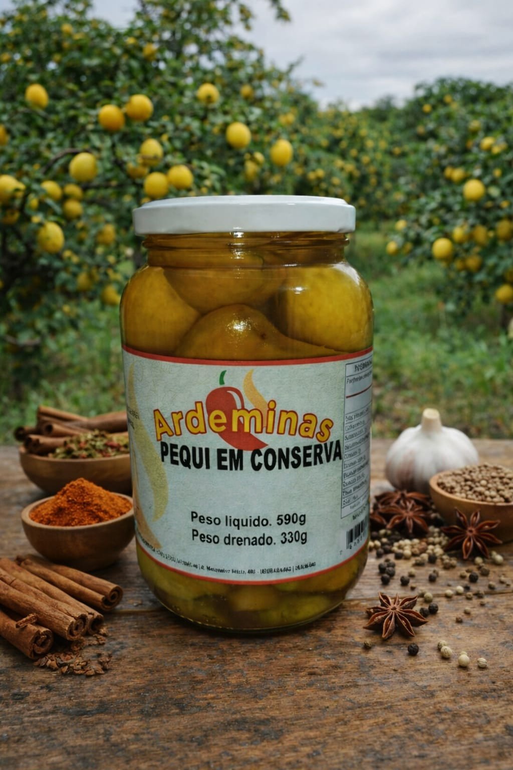 PEQUI EM CONSERVA 330G