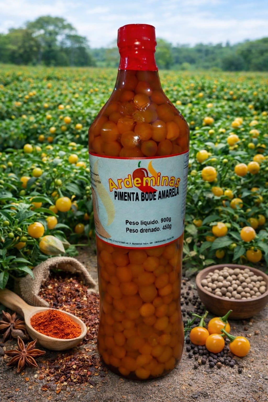 PIMENTA BODE AMARELA 450G