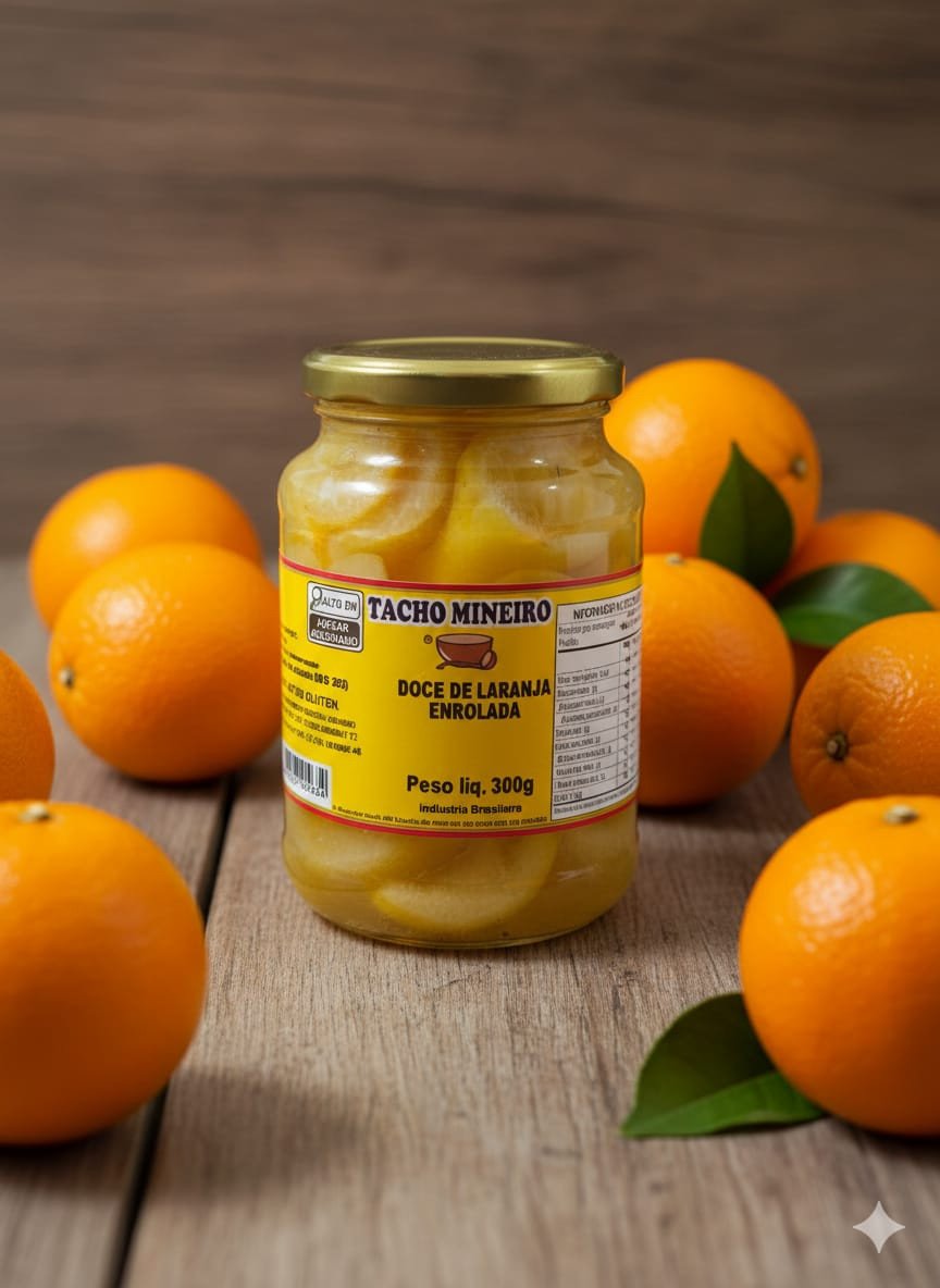 LARANJA ENROLADA 300G