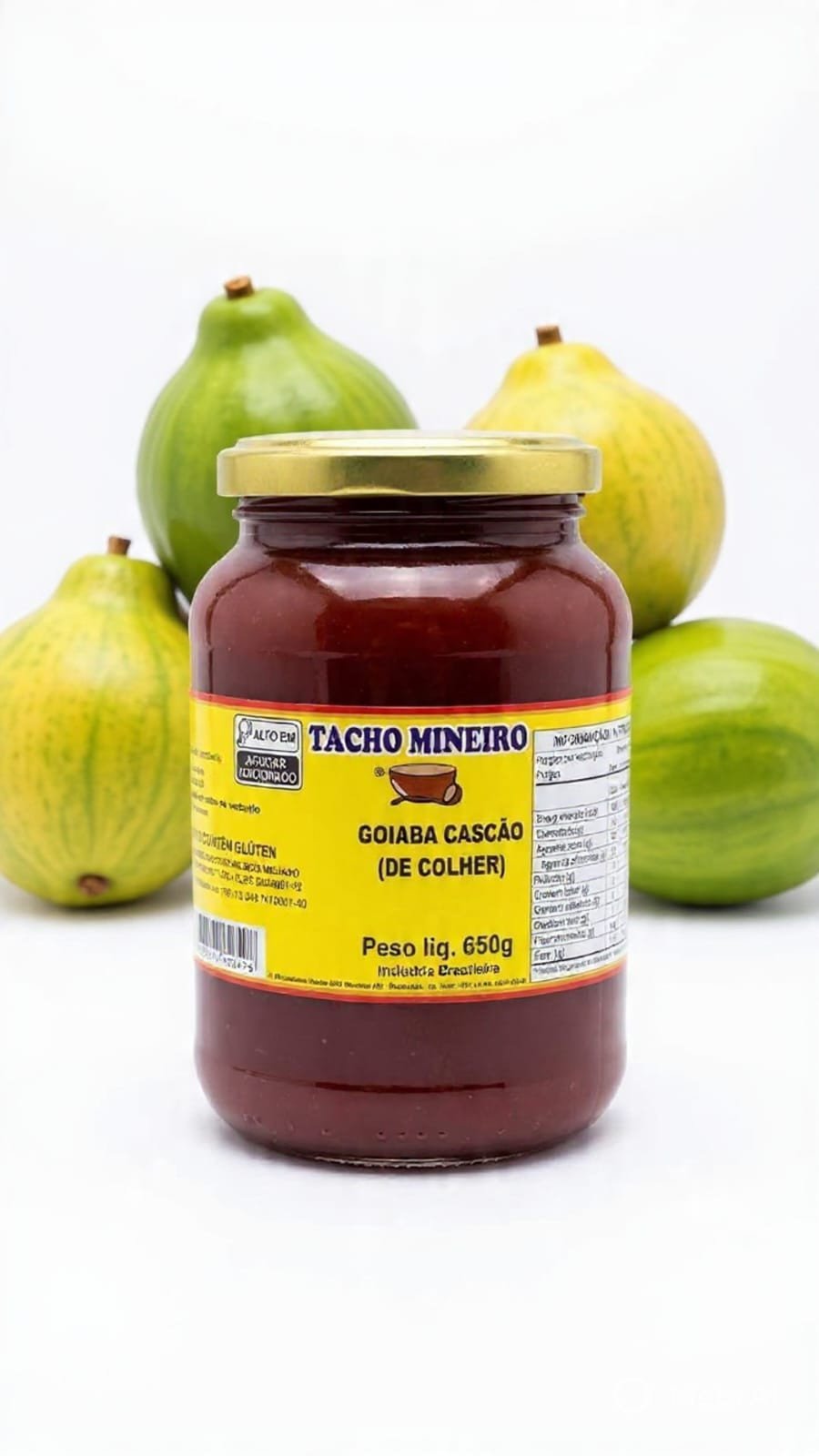 GOIABA CASCÃO JAM 650G
