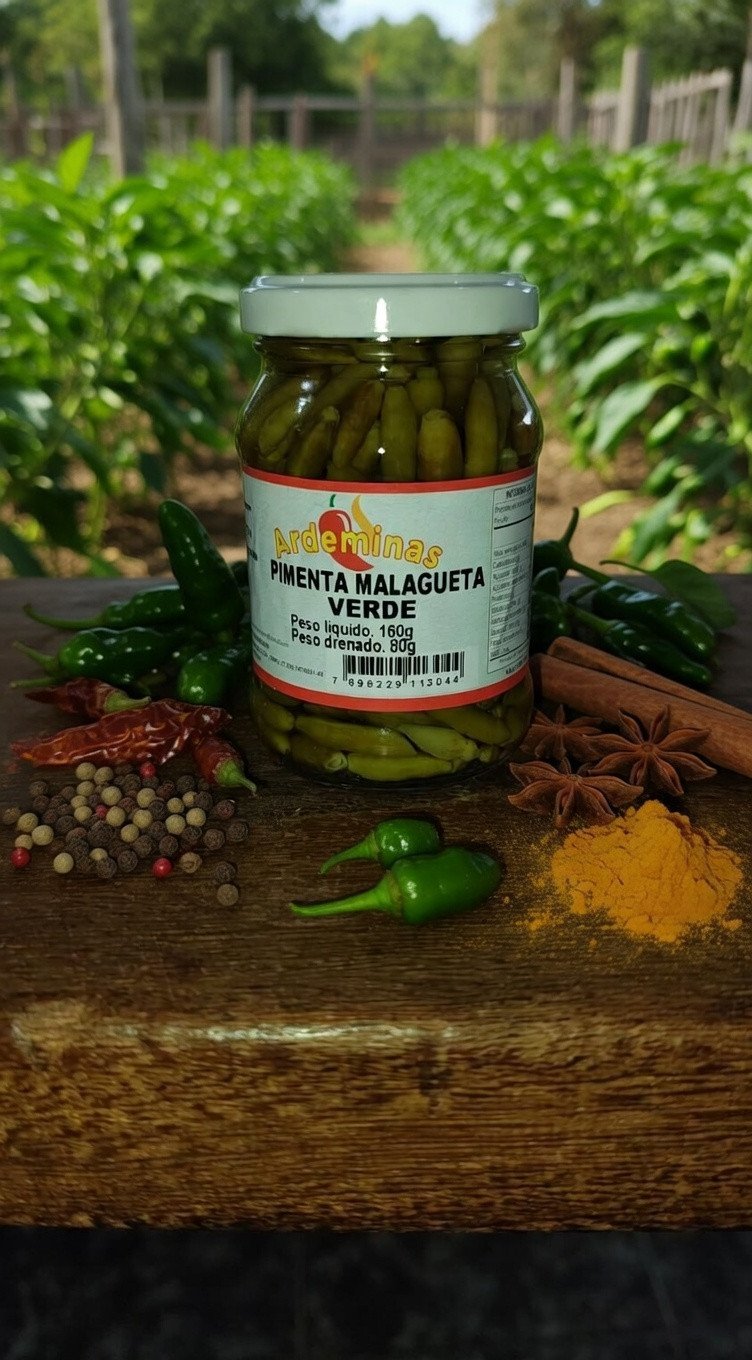 PIMENTA MALAGUETA VERDE 80G