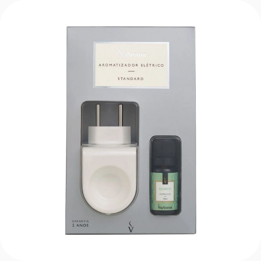 Kit Aromatizador Plástico + Essência Bamboo 