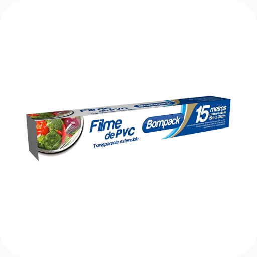 Plástico Filme 15m Bompack 