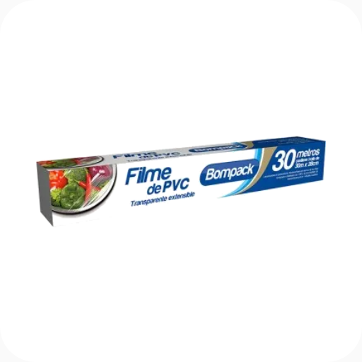 Plástico Filme 30m Bompack 