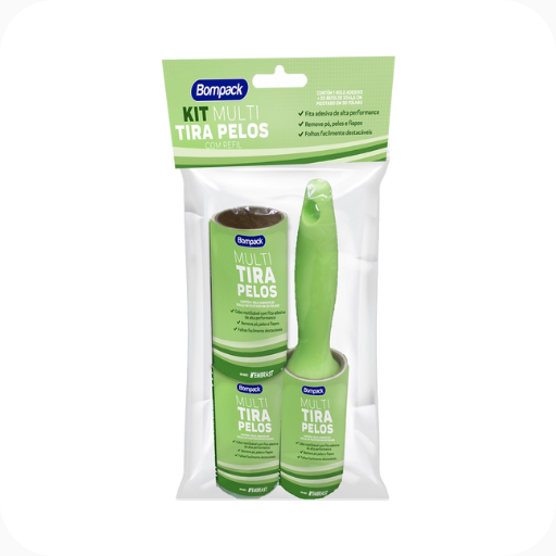 Kit Tira Pelos C/ Refil 