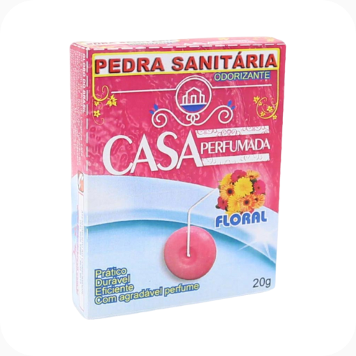 Pedra Sanitária Floral 