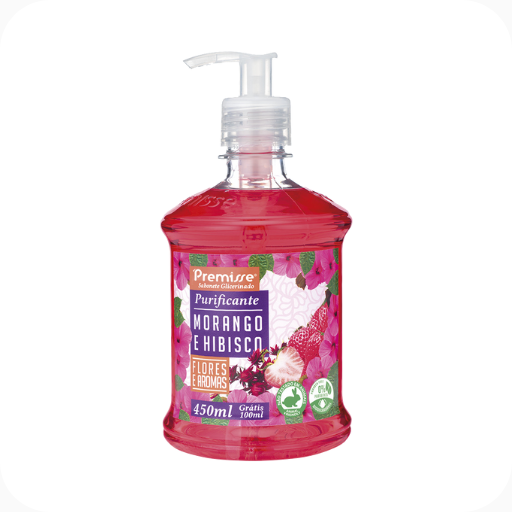 Sabonete Liq. Morango e Hibisco 