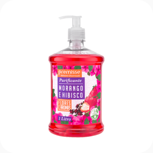 Sabonete Liq. Morango e Hibisco 