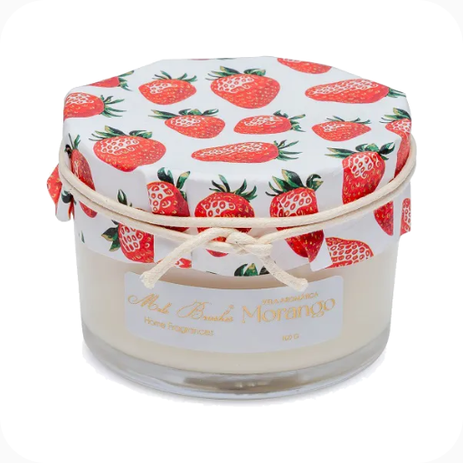 Vela Aromática Morango 