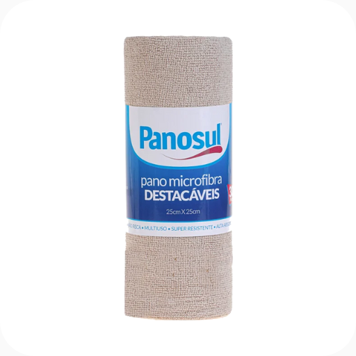 Rolo Panos Microfibra Destacável 