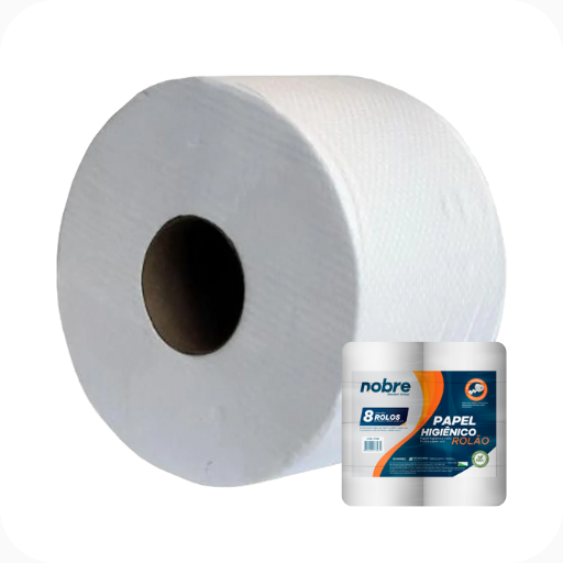 Papel Higiênico Rolão Nobre 300m 