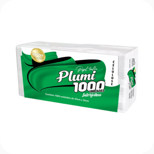 Papel Toalha Int. 100% Celulose Plumi
