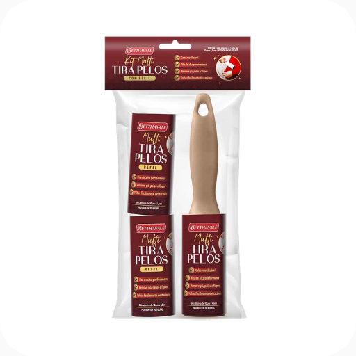 Kit Tira Pelos C/ 3 Refis 