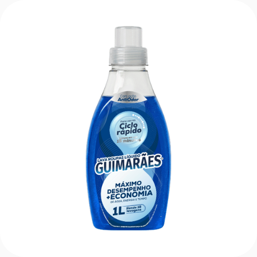 Lava Roupas Ciclo Rápido Antiodor 