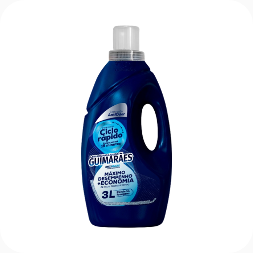 Lava Roupas Ciclo Rápido Antiodor 