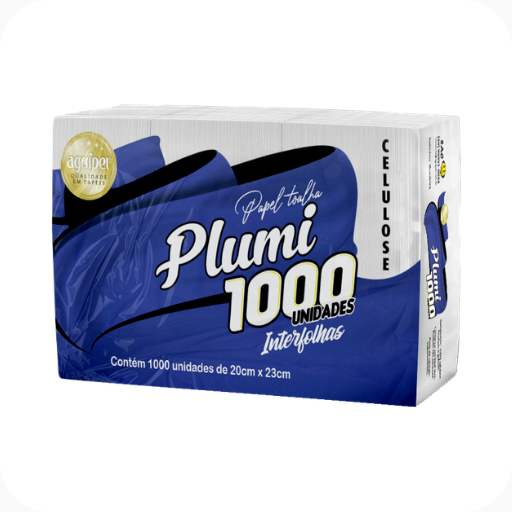 Papel Toalha Int. 100% Celulose Plumi 