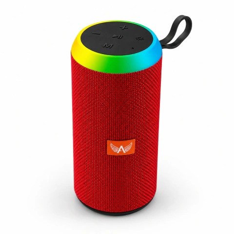 Caixa de som Portátil Bluetooth Altomex AL-2113 | Leds Dinâmicos e Lindo Design