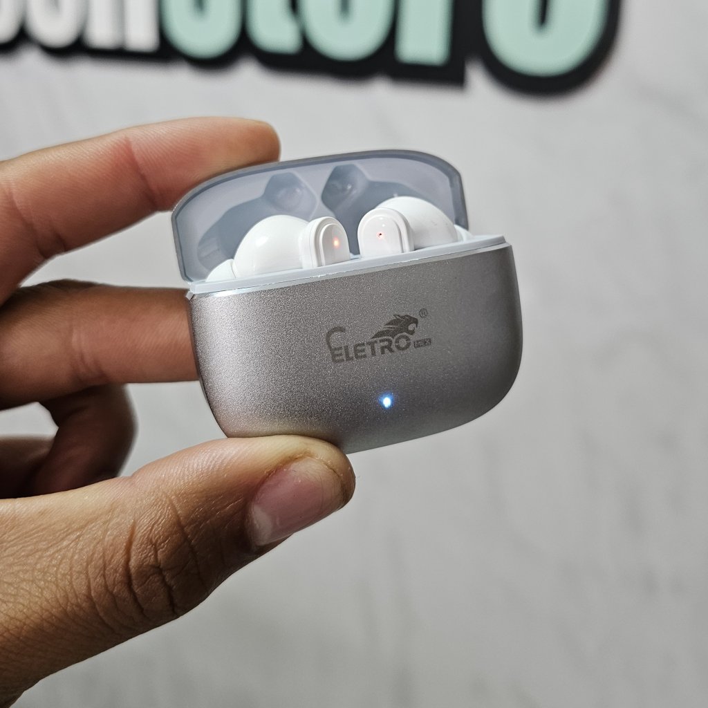 Fone de Ouvido Bluetooth Eletro EL-B29 - Caixinha de metal, Cancelamento de Ruido e bateria super duradoura.